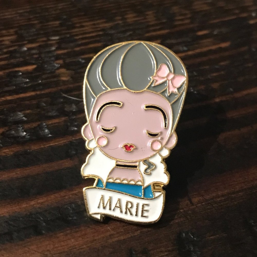 Marie Antoinette Collectible Enamel Pin